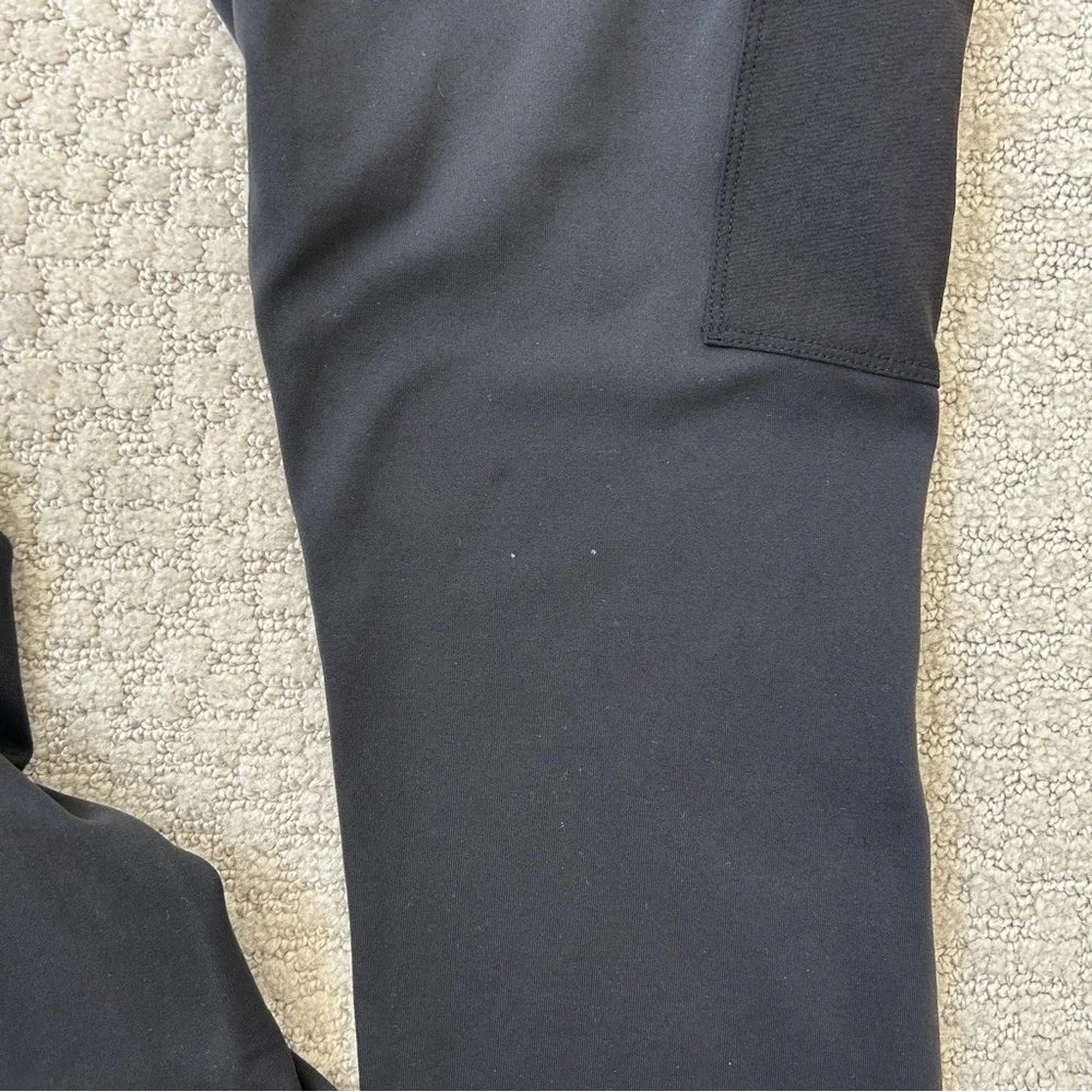 Athleta Leggings 12 Headlands Hybrid Cargo Pockets Tights Hiking Outdoors Black - Picture 14 of 14